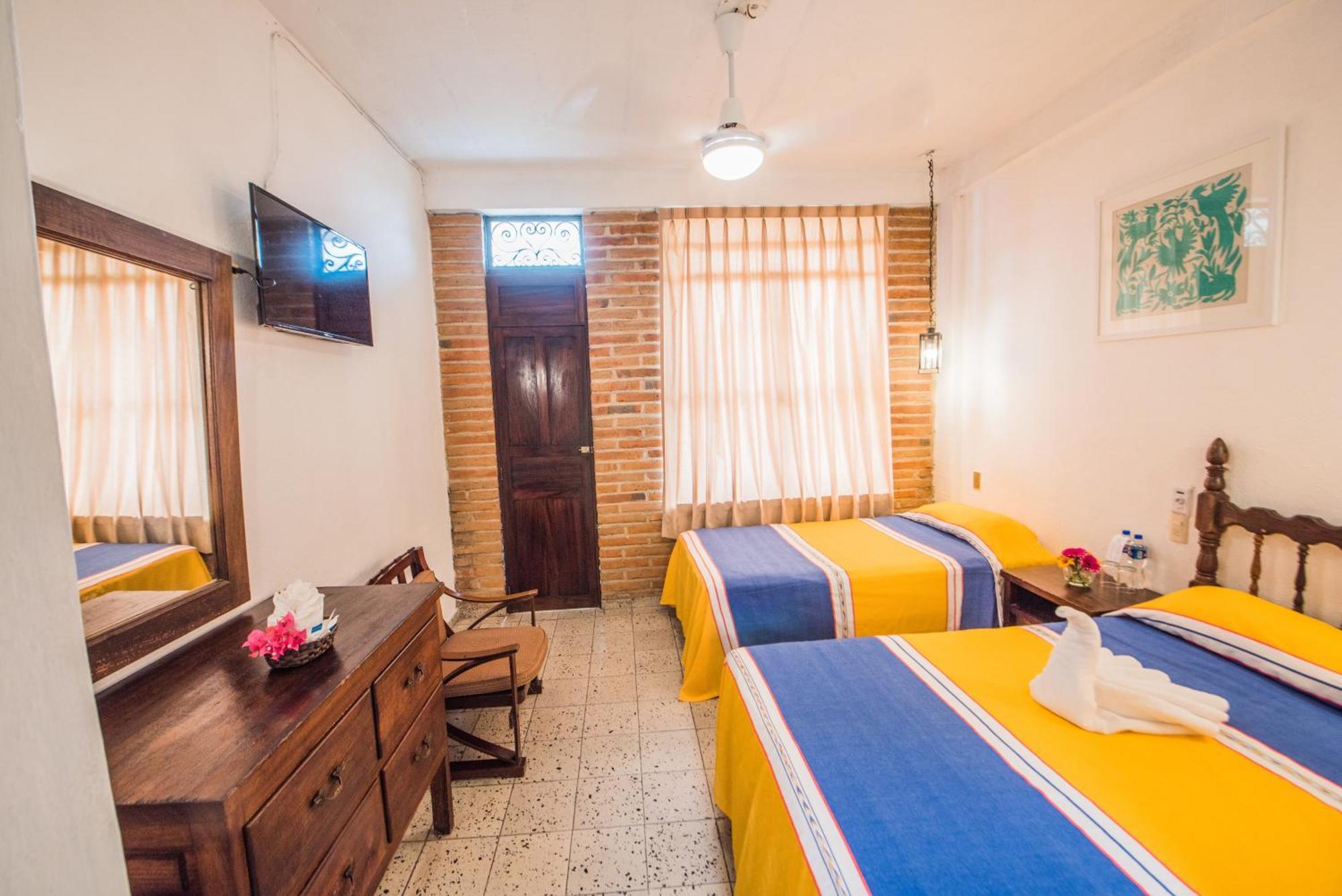 Standard Room Two Double Beds Balcony
